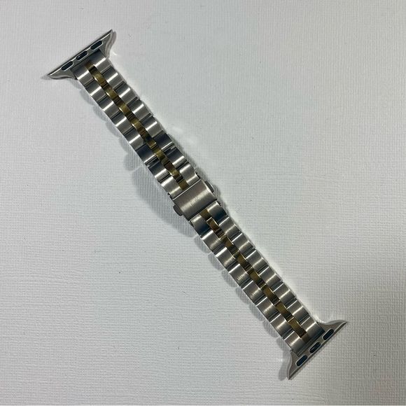 Posh Tech Sophie Stainless Steel Band for 38mm Apple Watch - Silver/Rose Gold - Picture 3 of 8